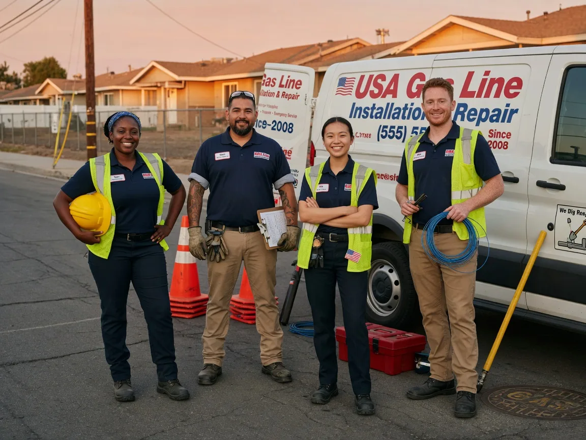 Gas Line Installation company in Traer, IA